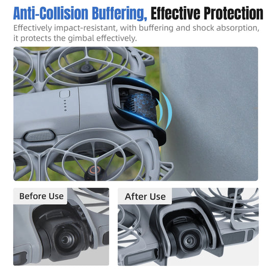 STARTRC Gimbal Bumper Guard for DJI Neo 2 Accessories ABS Anti-Collision Protection Guard Bar for DJI Neo 2 Drone Camera