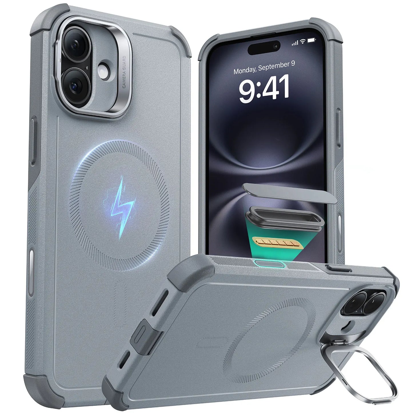 ESR for 17 Pro Max Case With Camera Control Button Military-Grade Protective Magnetic Phone Case For iPhone 16&17&17 Air&16 Pro