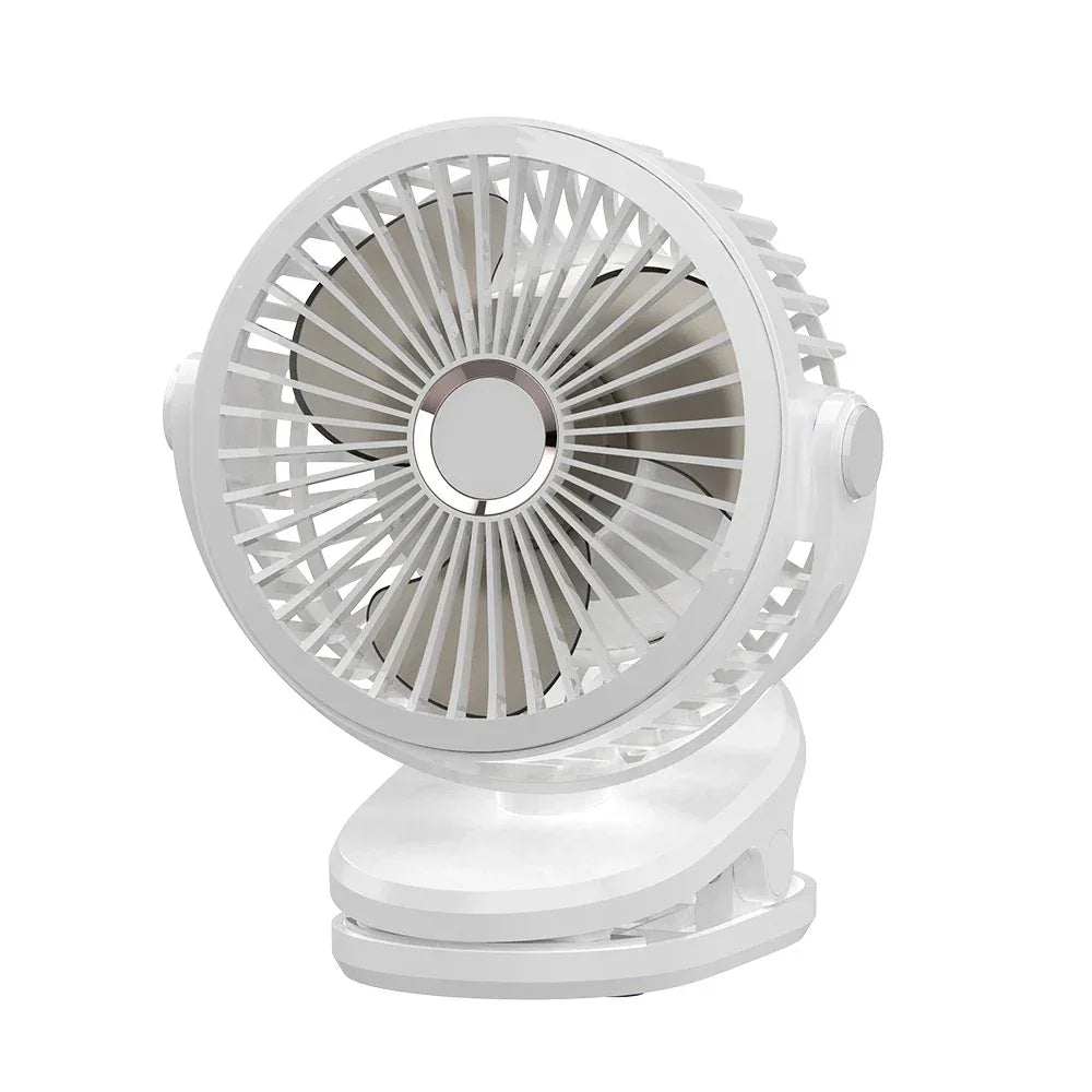 Desktop Fan Portable Clip Fan for Home Room Office Desk/Clip Fan 720° Rotate Wireless Wall Fan Portable Mini Air Circulator Fan