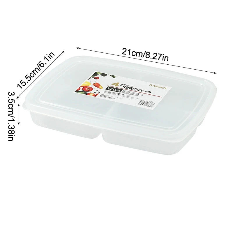 Refrigerator Food Storage Containers Sealed Box Kitchen Freezer Seal Bin Vegetable Fruit Meat Fresh Box Food Organizer