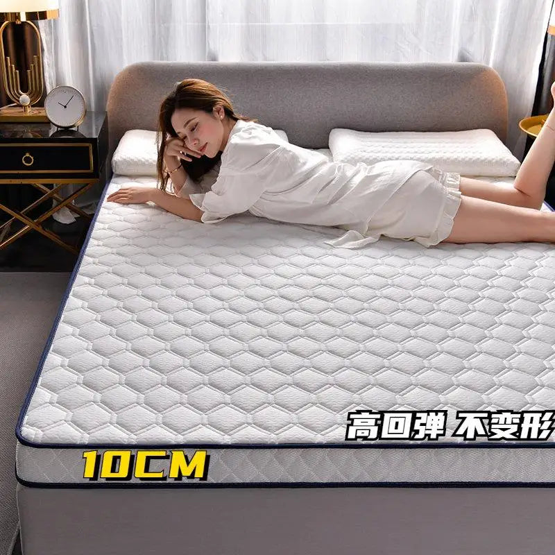 Latex mattress home hotel cushion thickened dormitory single double student tatami mattress, fashion sponge mats