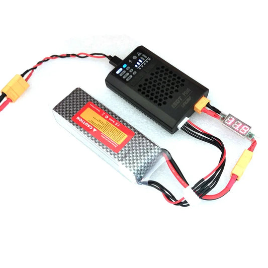 XT60 Male Plug To Type-C With 12cm 20awg Silicone Wire Connector Power Adapter Cable for ISDT PD60 RC Quadcopter