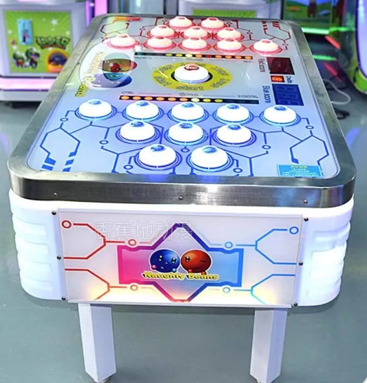 Naughty Beans Coin operated amusement equipment hit hammer game Arcade machine board with wires display led button DIY kit 12V