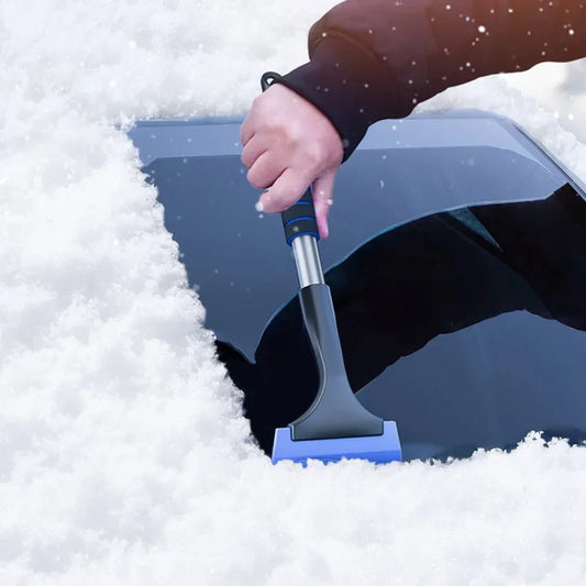 Car Snow Shovel With Sponge Handle Extendable Ice Scraper Defrosting Snow Removers Windshield Snow Remover Auto Cleaner Tools 