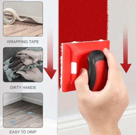 Trim Paint Edger Rotating Handle Wall Corner Pad Painter Edge Painting Tool for Walls and Ceilings for Painting Corner and Edges