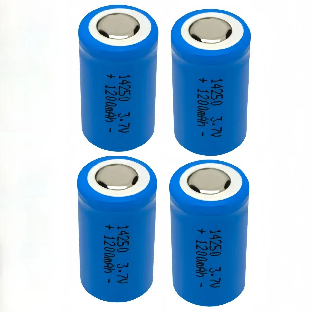 4pcs/lot 14250 rechargeable lithium battery LS14250 ER14250H 1/2-R6 1/2 AA 1200mah rechargeable 3.7V lithium battery