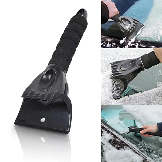 Ice Scrapers for Car Windshield Snow Scraper with Towel Vehicle Snow Frost Removal Tools Mini Snow Ice Brush Shovel Winter Use by PDG ibma