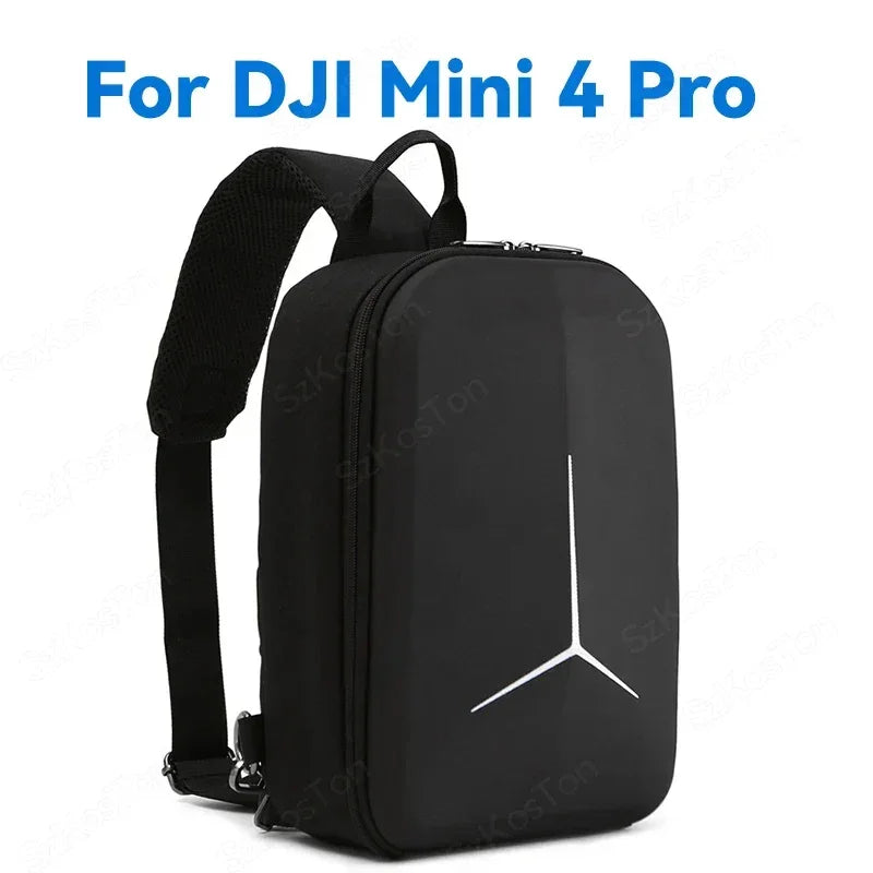 For DJI MINI 4 Pro Bag Storage Case Backpack Messenger Chest Bag Porta