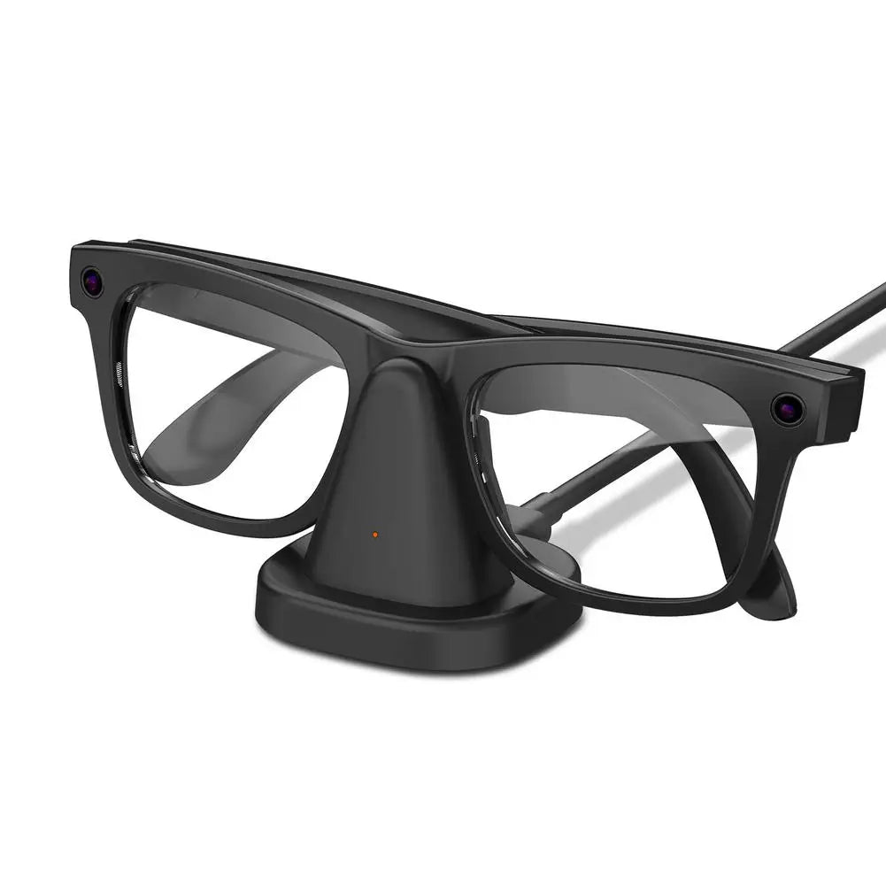 Smart AI Glasses Base Charging Dock For Ray Ban Meta Fast Charging Mini Non-slip Portable Charging Dock Smart Accessories
