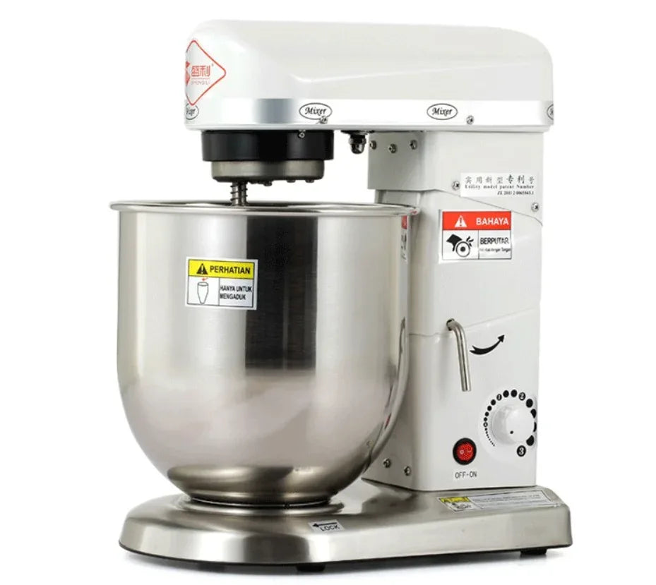 7L/10L Professional Electric Dough Stand Mixer Commercial Planetary Mixer Egg Beater Bread High Quality Mixer for Home Use 220V