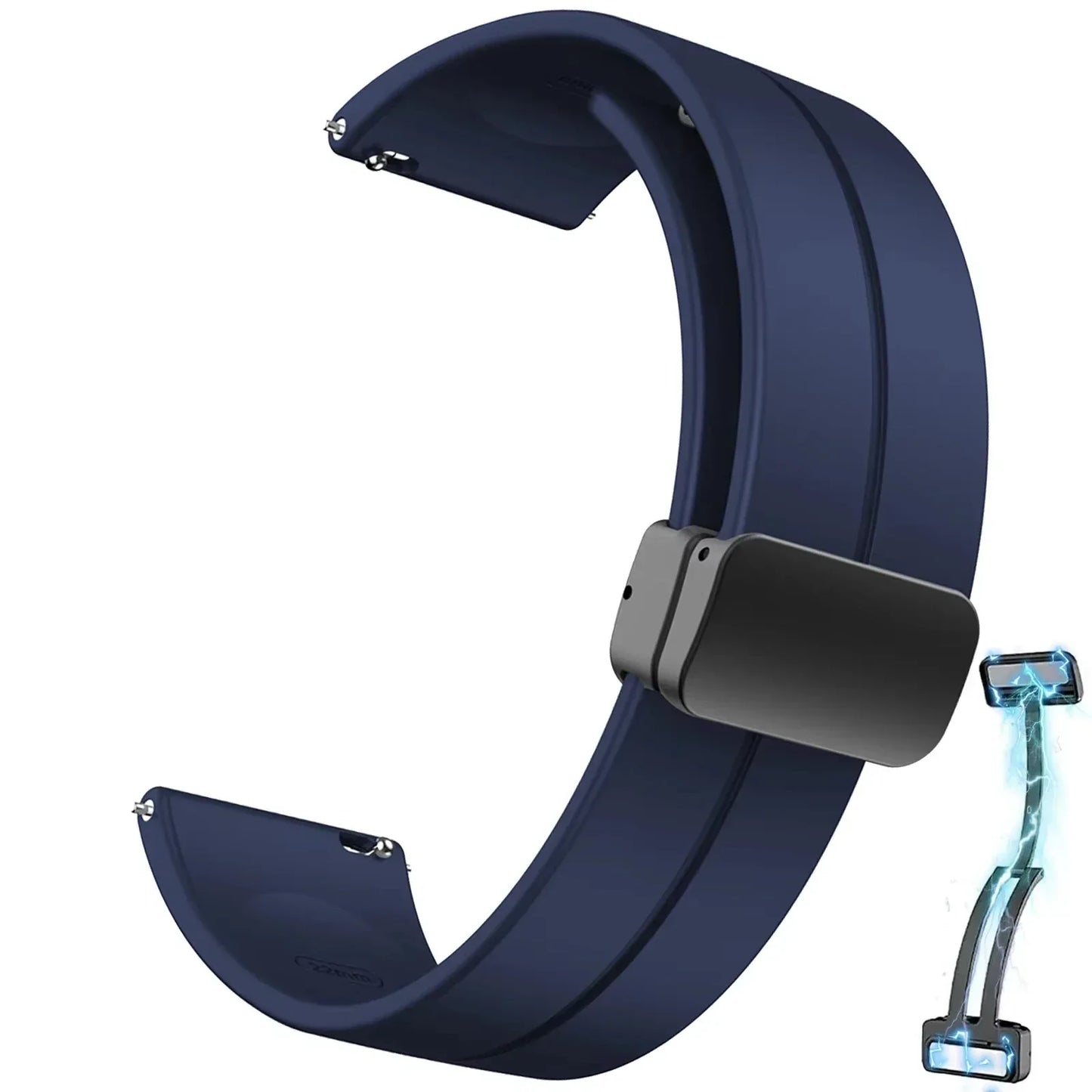 20 22mm Watch Band For Samsung Galaxy watch 6/4/5 pro/gear s3/active 2/classic Sport Magnetic Strap for Huawei GT 2 2e 3 Band