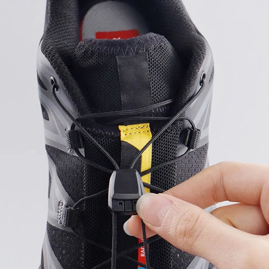 1Pair Without Ties Quick Lace Kit Round Tennis Creative No Tie Shoelaces Running Sneakers Shoelaces for Salomon Shoe Accessories by PDG ibma