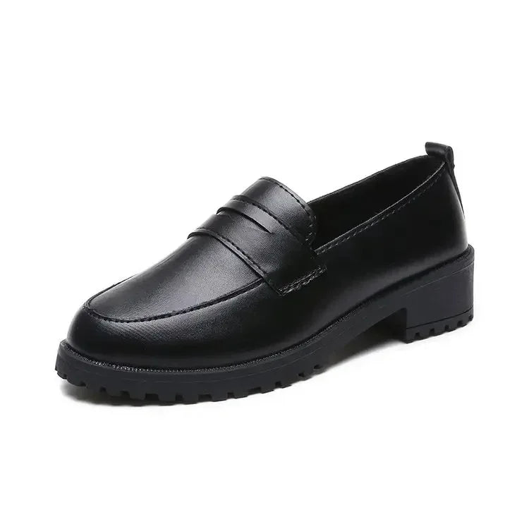 Women's Flat Shoes New Style Spring Summer 2023 Korean Fashion Round Head Casual Versatile Simple Lazy Shoes Rubber Material