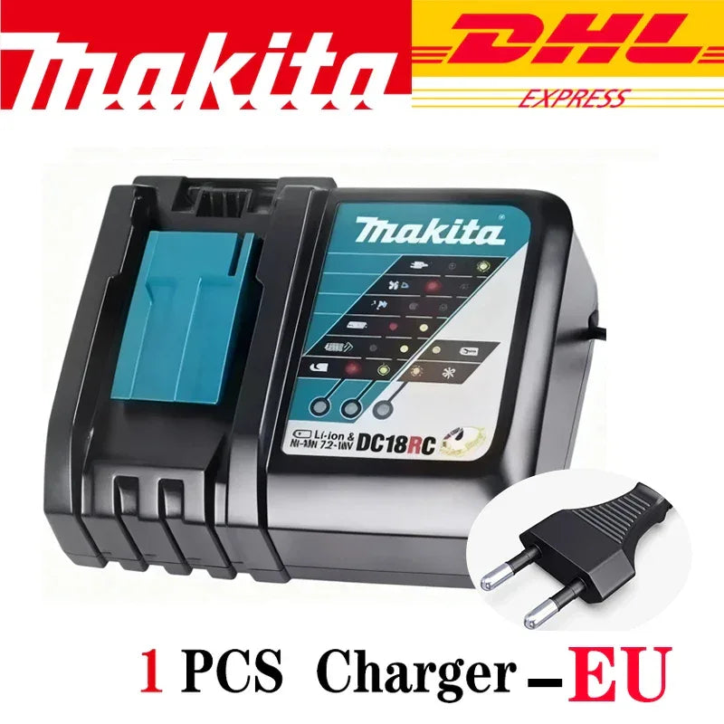 100% Genuine Makita Battery 18V 6Ah 9Ah Rechargeable Lithium Battery High Capacity for Makita Cordles Power Tool Battery
