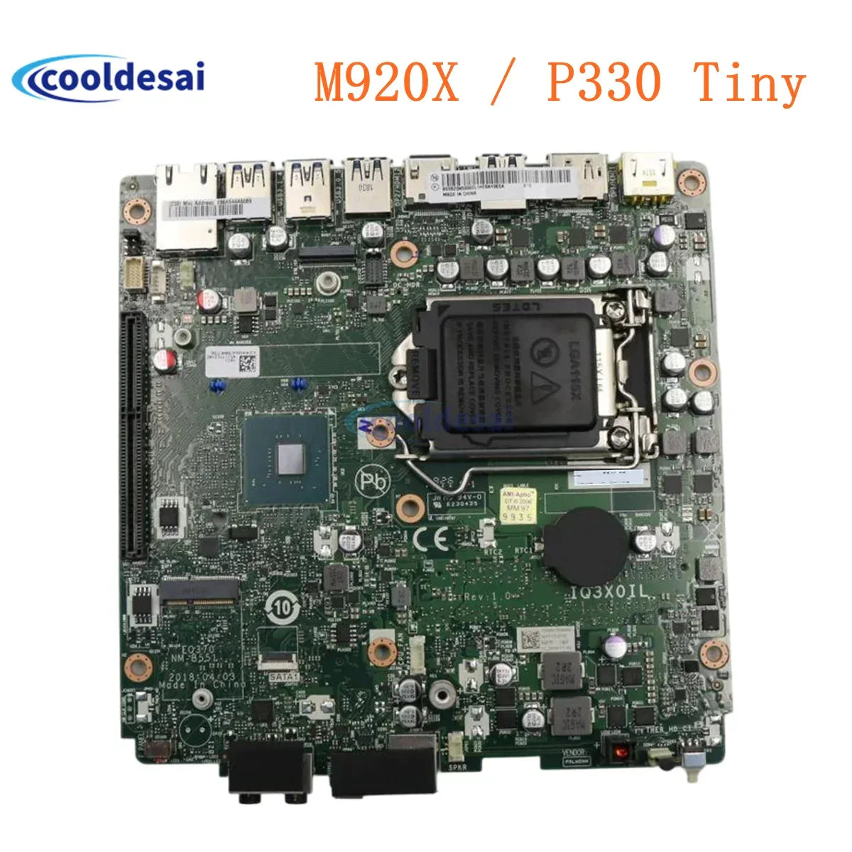 For Lenovo M720q M920q m920X P330 TinyMotherboard IQ3X0IL EQ370 NM-B551 5B20U53712 Mainboard 100%Tested Fully Work