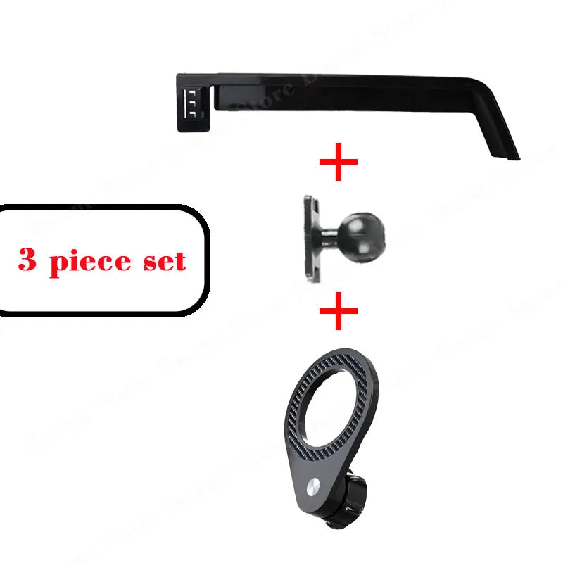 Support de téléphone portable MagSafe pour voiture avec écran tactile, fixation GPS et support à gravité, accessoires inclus.