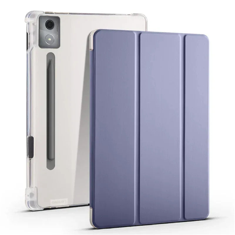 Coque For Lenovo Xiaoxin Pad Pro 2025 Case PU Leather Soft Back Stand Cover For Xiaoxin Pad Pro 12.7 2025 Case with Pen Holder