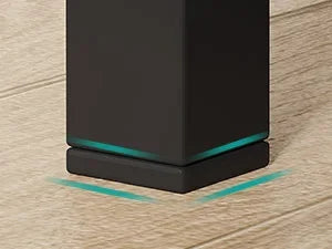 Bibliothèque d'angle à 7 niveaux LITTLE TREE, étagère de rangement haute à 7 niveaux avec structure en métal pour salon ou bureau à domicile