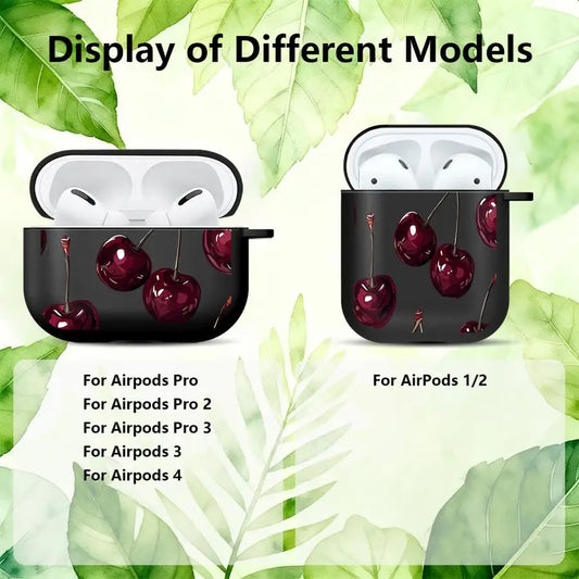 Cartoon Cherry Lichee Earphone Cases Cover Case For Airpods 2 3 1 Pro2 Pro Pro3 4