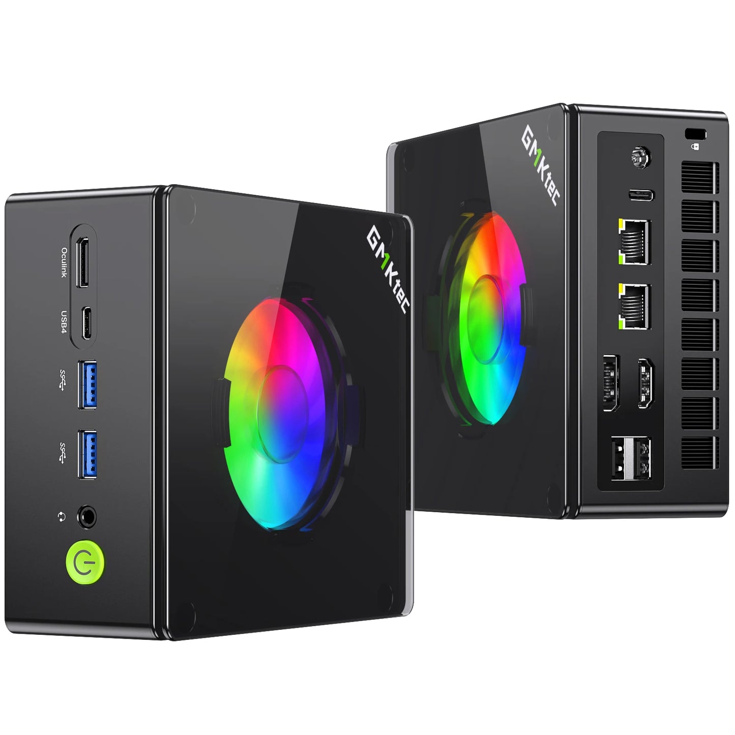 GMKtec K11 Mini PC AMD Ryzen 9 8945HS PC Gaming OCuLink DDR5 5600MHz 16GB/32GB RAM 512GB/1TB SSD Barebone USB4 Dual 2.5G LAN