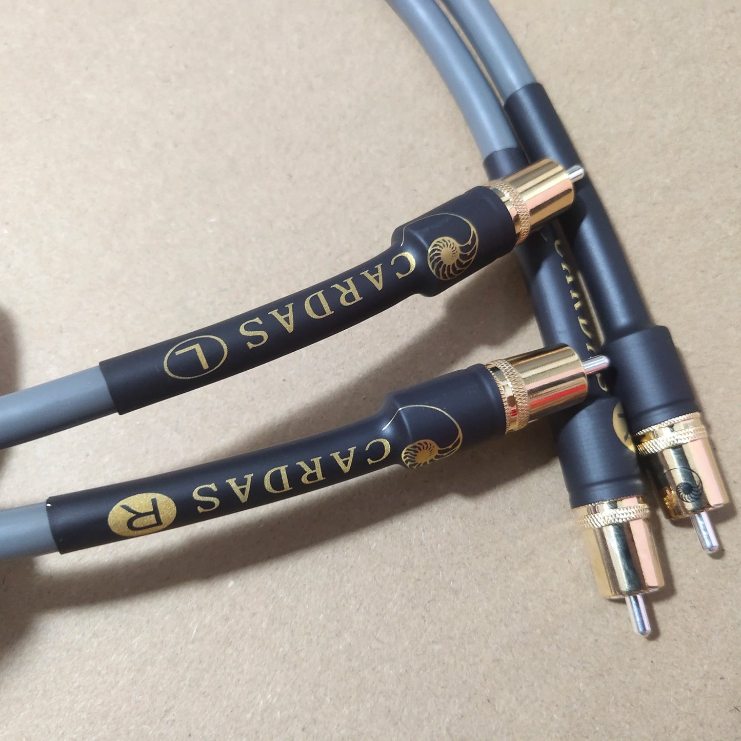 CARDAS TWINLNK IIC oxygen-free copper OFC audiophile RCA to RCA audio cable signal line with original silver plated RCA plug