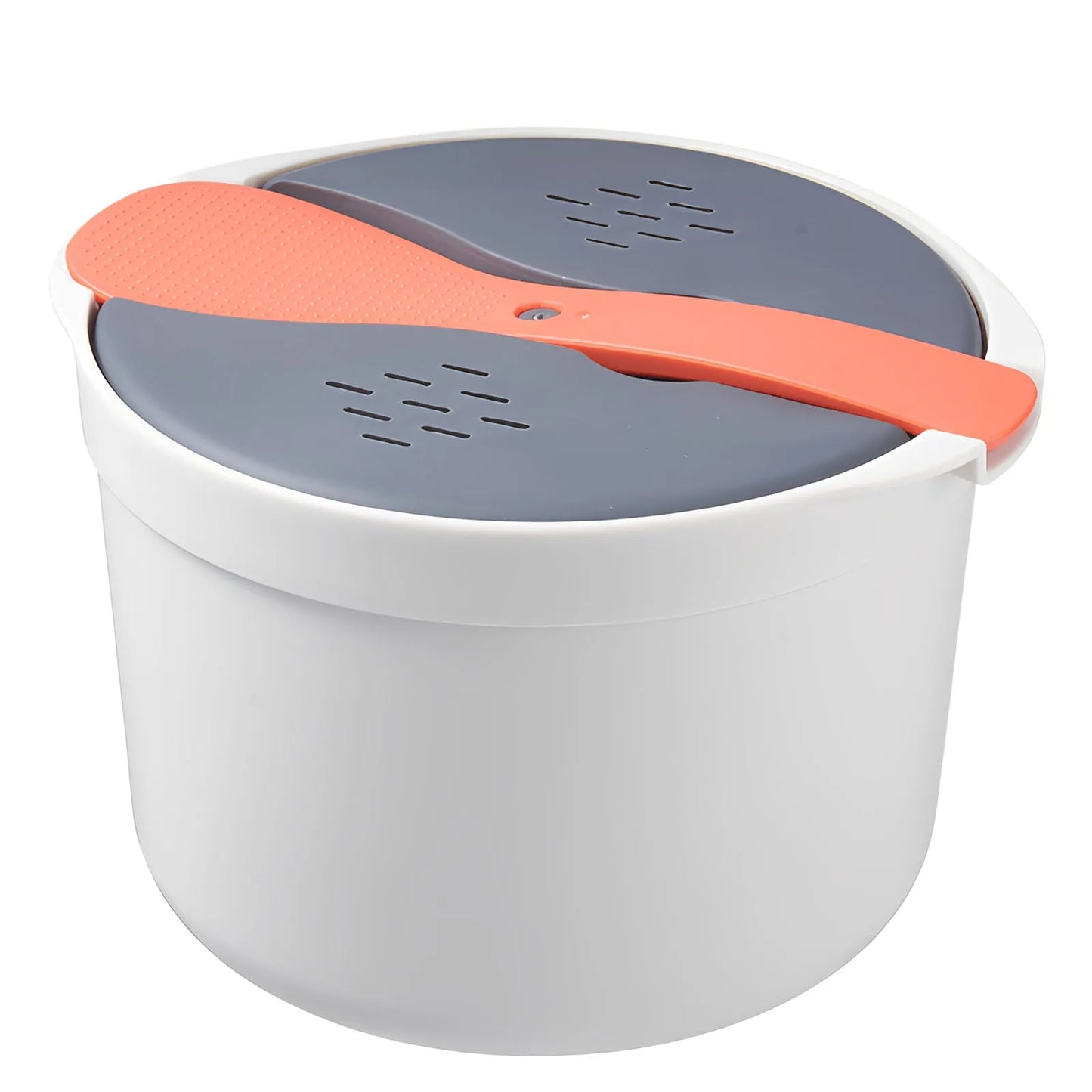 Microwave Oven Rice Cooker Food Container Multifunction Steamer Rice Cooker Portable Bento Lunch Box Steaming Utensils