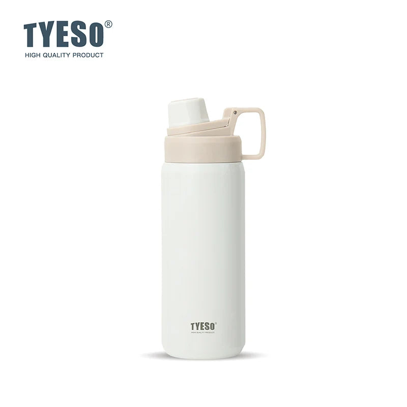 Tyeso Vacuum Flask for Men Women Stainless Steel Outdoor Water Bottles for Cycling Hiking 750ml 900ml Portable Water Bottle