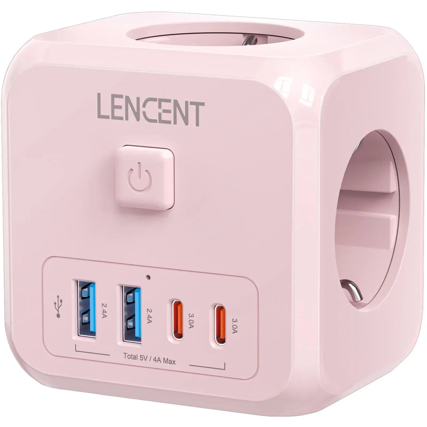 LENCENT USB Sockets dice Without Cable socket EU Socket Adapter Multiple socket EU Outlet Extender
