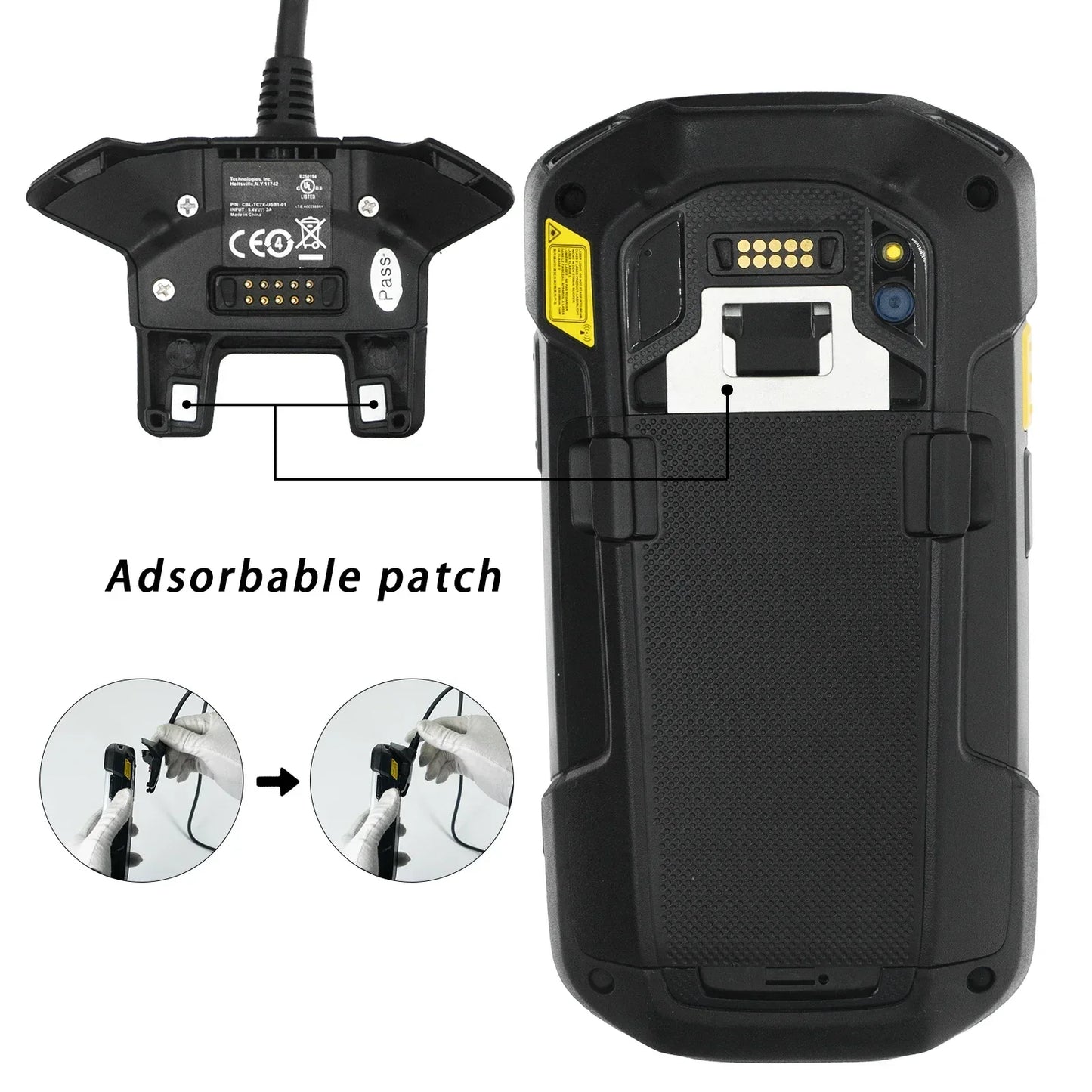 CBL-TC7X-USB1-01 Charger with Cable for Zebra Symbol Motorola TC70 TC72 TC75 TC75X TC77