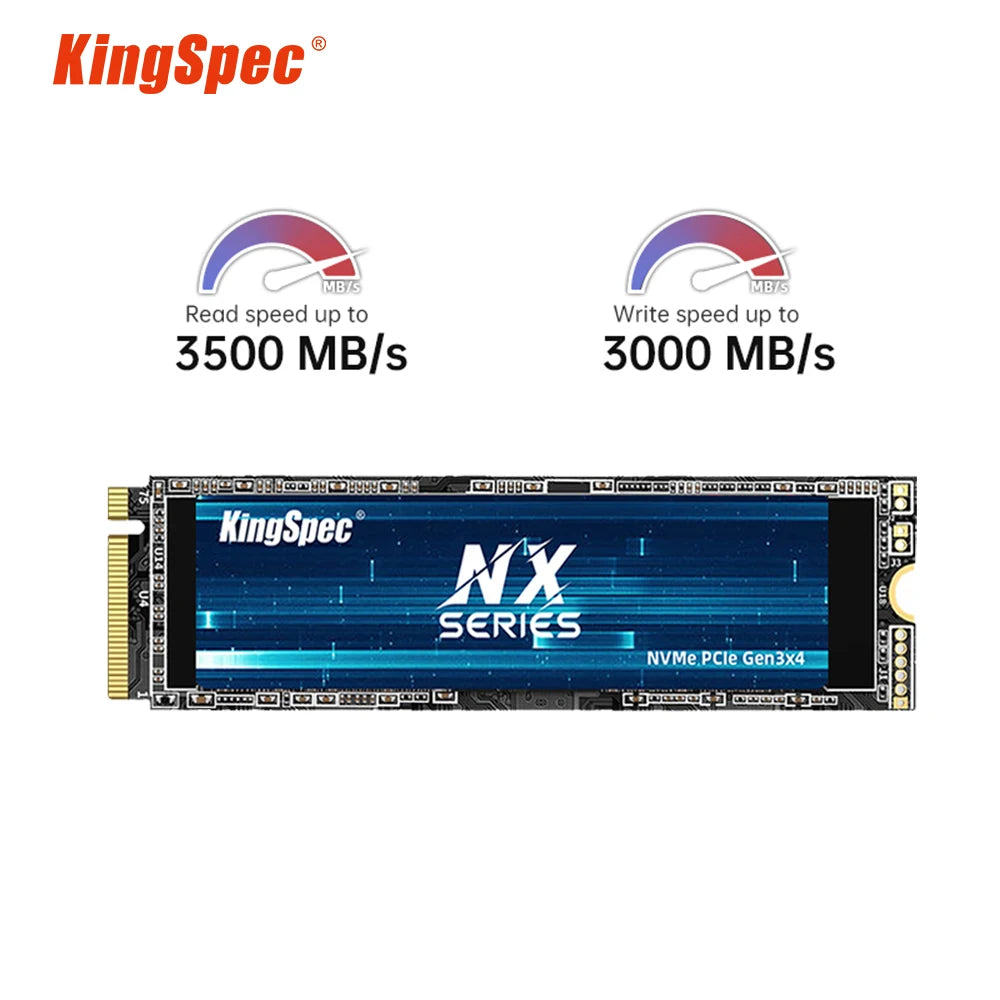 KingSpec M2 PCIe4.0 NVMe SSD 512G 1TB 2TB PCIe3.0 500g 4tb Hard Drive Hard Drives Hdd Disk hd for Laptop Desktop PS4 PS5