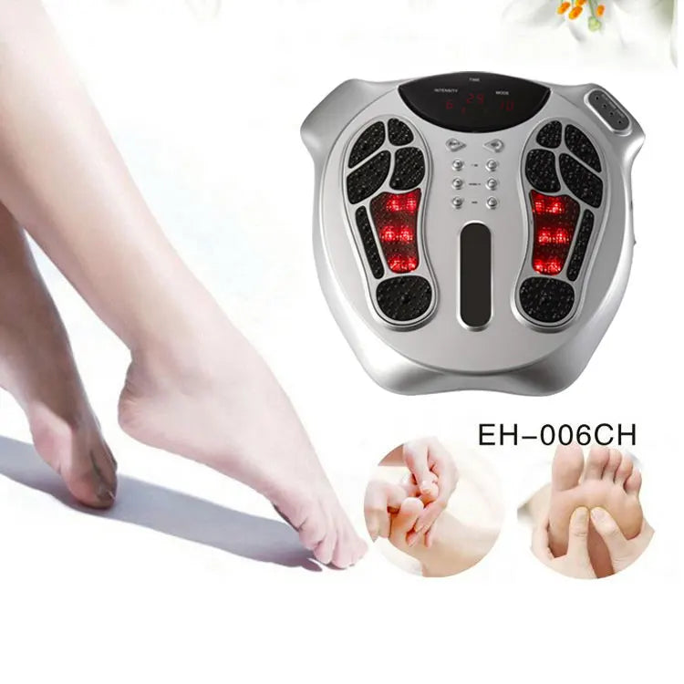 2021 Factory Oem Dropshipping Portable Reviews Pad Ems Foot Massage Mat Leg Electric Reflexology Reshaping Ems Foot Massager