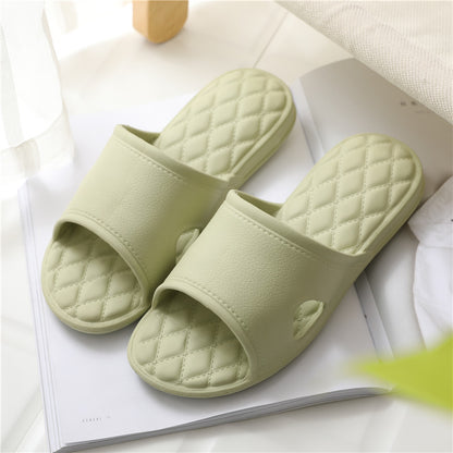 Feeling of stepping on excrement EVA men's and women's bathroom spring and summer home soft bottom household indoor bath sandals and slippers Outdoor