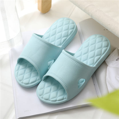 Feeling of stepping on excrement EVA men's and women's bathroom spring and summer home soft bottom household indoor bath sandals and slippers Outdoor
