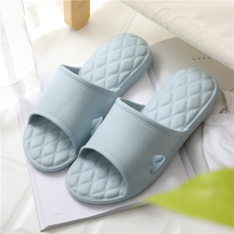 Feeling of stepping on excrement EVA men's and women's bathroom spring and summer home soft bottom household indoor bath sandals and slippers Outdoor