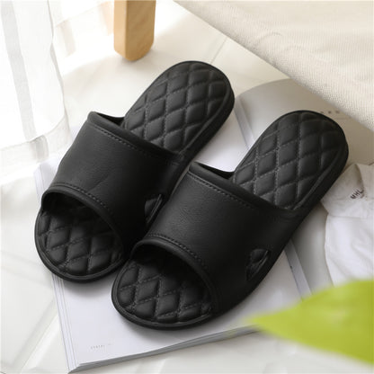 Feeling of stepping on excrement EVA men's and women's bathroom spring and summer home soft bottom household indoor bath sandals and slippers Outdoor