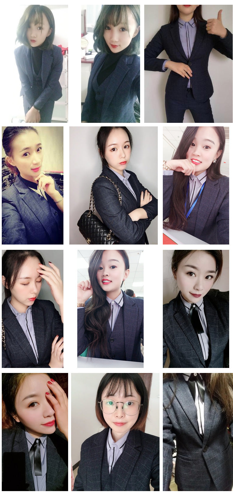 Professional Suit for Women 2024 New Plaid Formal Suit for Women, Small Suit, Fashionable Elegant, Business Elegant Suit for Women