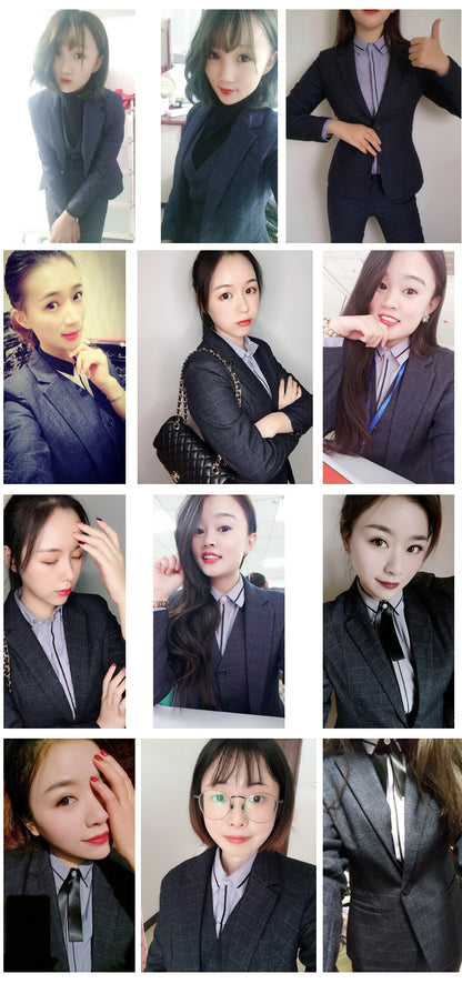 Professional Suit for Women 2024 New Plaid Formal Suit for Women, Small Suit, Fashionable Elegant, Business Elegant Suit for Women