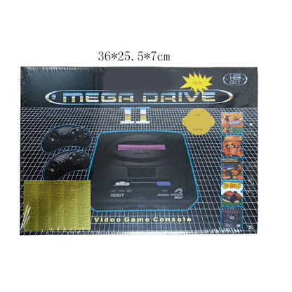New Arrival Black Color PAL Version EU Plug Game Consoles Fit For Sega MD2 MD 2 TV Video Game Console Classic Card 16 Bit Boy