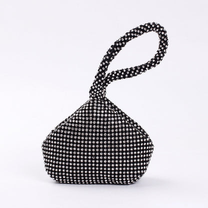 Cross-border Rhinestone Clutch Fashion Portable Cosmetic Bag Mine Bag Women's European and American Style Evening Bag Handbag