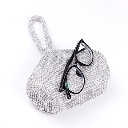 Cross-border Rhinestone Clutch Fashion Portable Cosmetic Bag Mine Bag Women's European and American Style Evening Bag Handbag