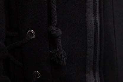 Autumn New Men Hoodies Sweatshirts Casual Solid Long Sleeve Hoodie Men Slim Fit Dark Hooded Loose Jacket Coats