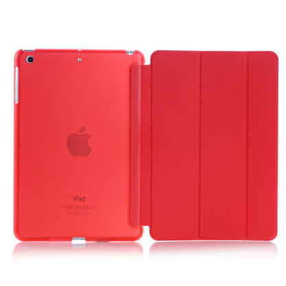 New ipad9.7 protective case 2021pro11 inch tablet protective case tri-fold sleep ultra-thin mini345