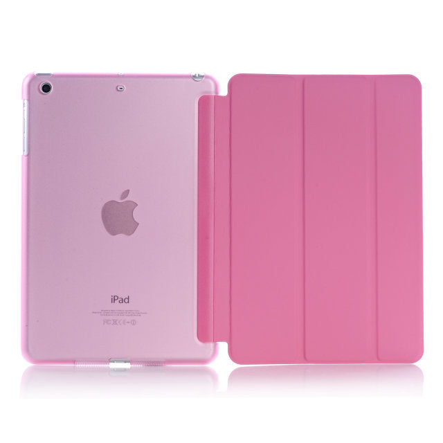 New ipad9.7 protective case 2021pro11 inch tablet protective case tri-fold sleep ultra-thin mini345