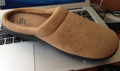 Spot cross-border e-commerce Amazon mesh bamboo fiber gel slippers slipper memory sponge composite slippers
