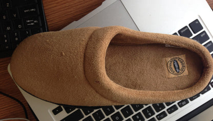 Spot cross-border e-commerce Amazon mesh bamboo fiber gel slippers slipper memory sponge composite slippers