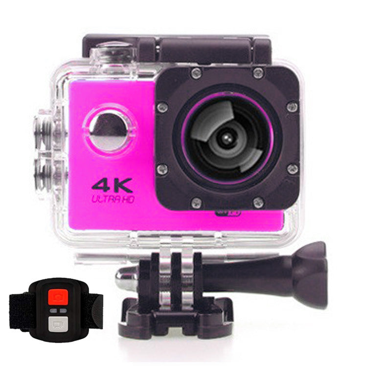 Foreign Trade Wholesale High-Definition Mini Waterproof Sports Camera Cycling Multi-Function Can Be Connected to Wifi with Remote Control Camera Anti-Shake