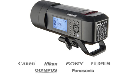 Godox AD400Pro 400Ws GN72 TTL 1/8000s HSS 2.4G X System Witstro All-in-One Outdoor Flash for Camera Photography Sony Nikon Canon