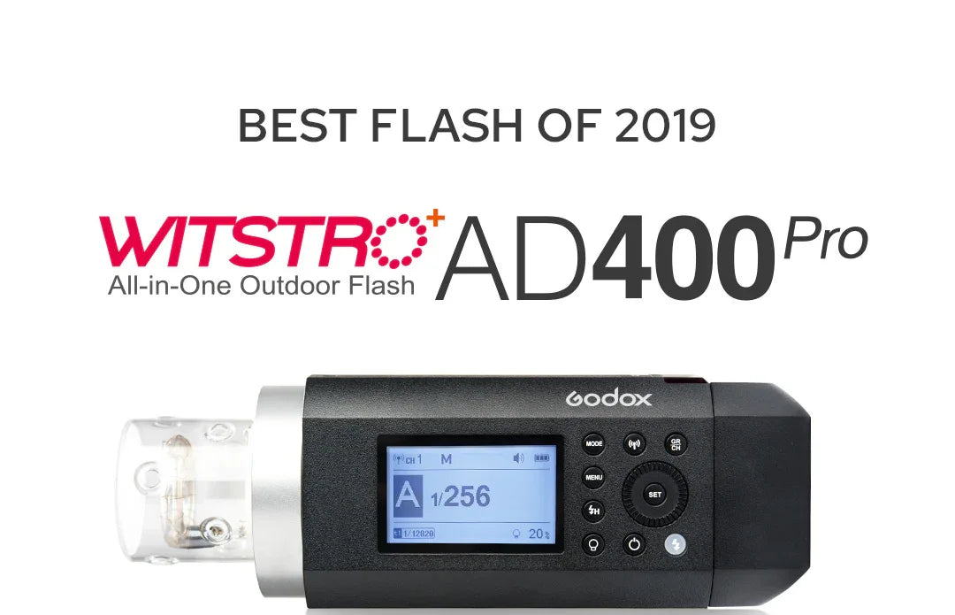 Godox AD400Pro 400Ws GN72 TTL 1/8000s HSS 2.4G X System Witstro All-in-One Outdoor Flash for Camera Photography Sony Nikon Canon
