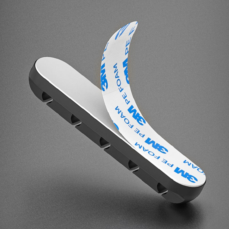 New desktop charging data cable holder multi-port creative storage wire silicone cable organizer hub