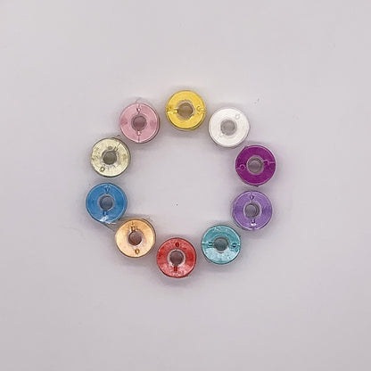 Wool thread winding flower thread small roll highlight handmade hairpin material embroidery thread hand bow ball thread cross stitch wire ice silk thread